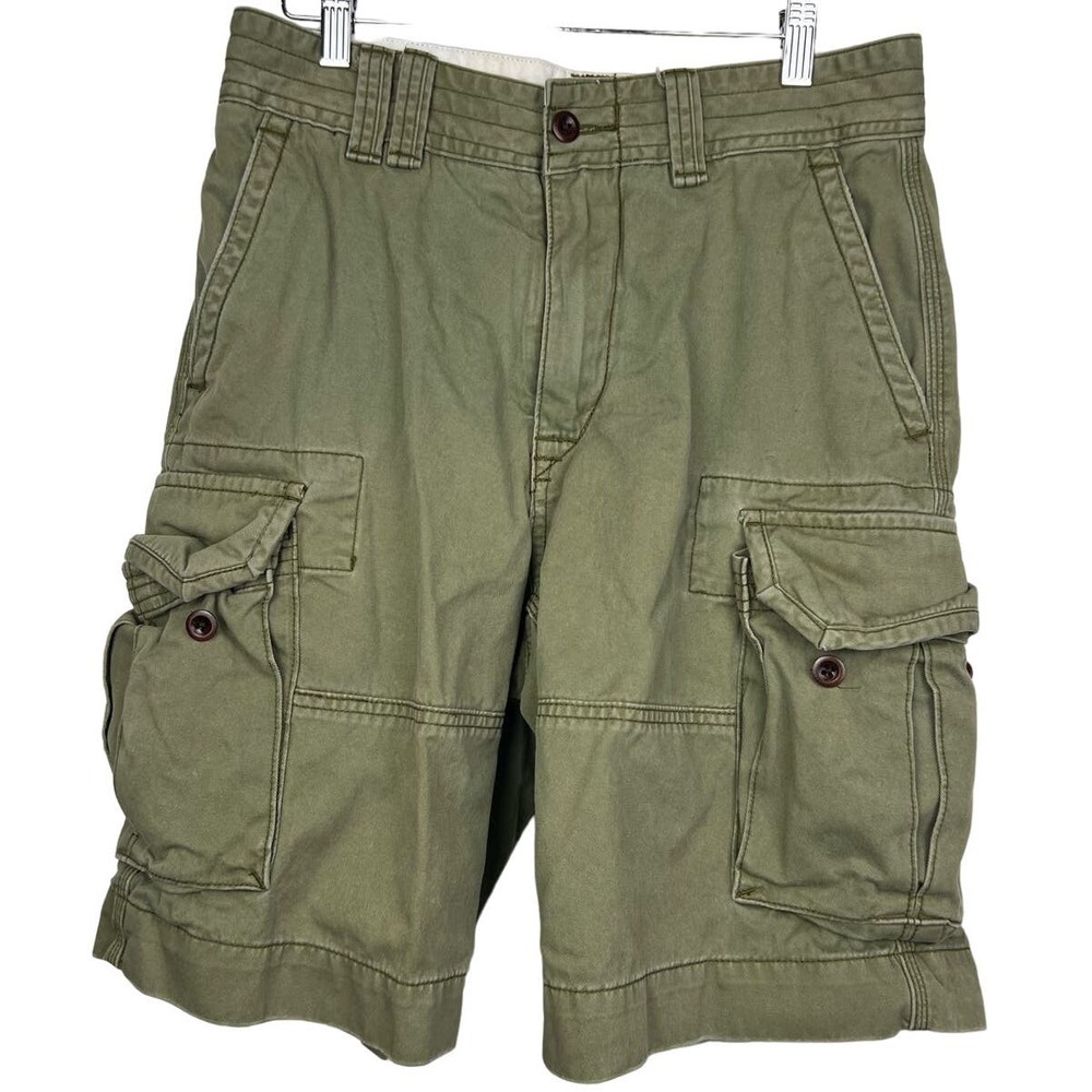 Polo Ralph Lauren Gellar Fatigue Cargo Men's Utility Shorts 30 Weathered Green